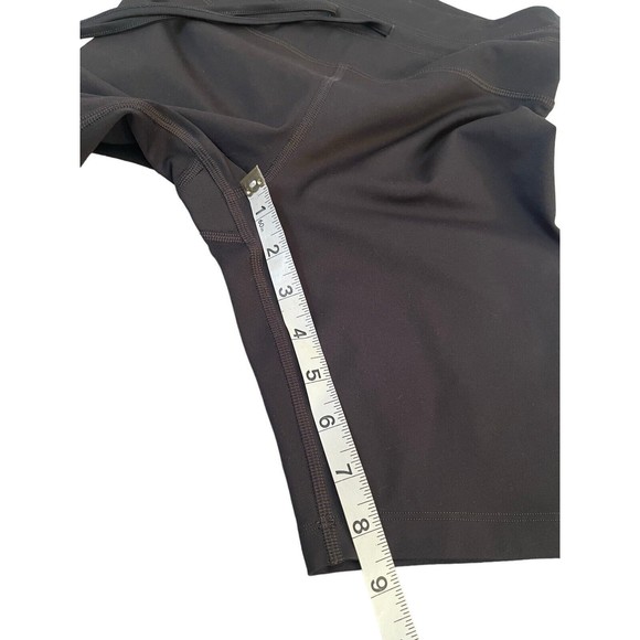 GIRLFRIEND COLLECTIVE Diana‎ Drawstring Black Bike Shorts Women’s Size Small - Picture 6 of 9